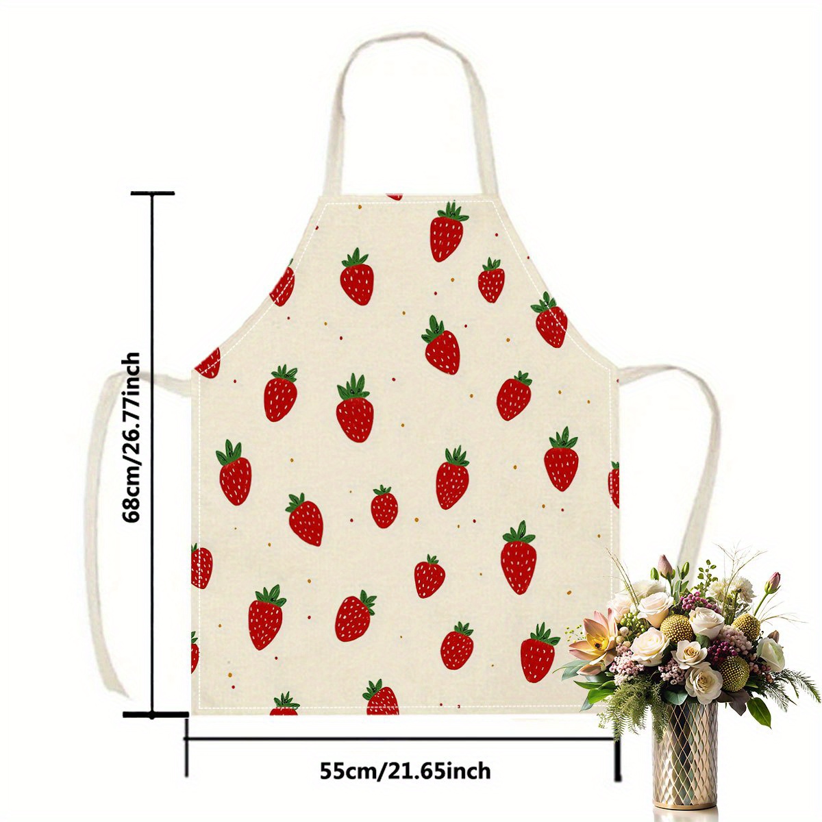 1pc Strawberry Apron Fruit Pat – Baking Kitchen Kids Bewertung und Preis