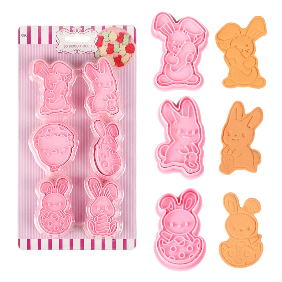 6pcs/Set Easter Bunny Cookie C – Cookie Cutter Set Bewertung und Preis