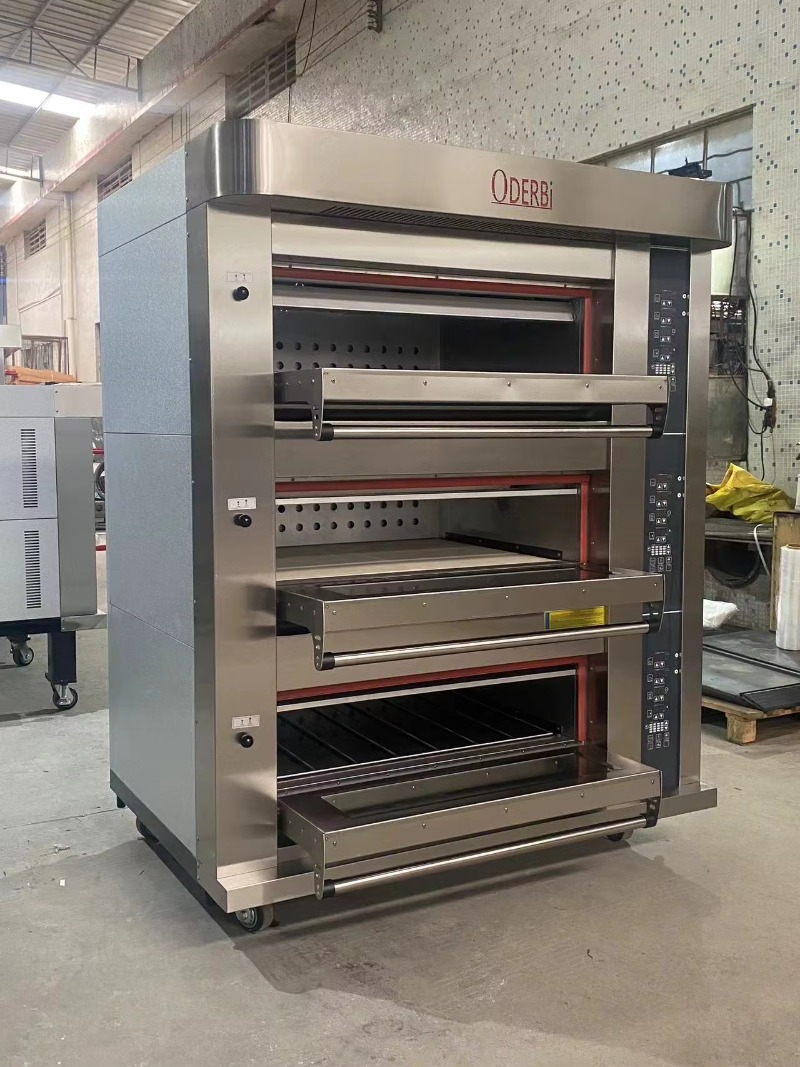 Customized Commercial 3 Deck 6 – Commercial Kitchen Baking Equipment Bewertung und Preis