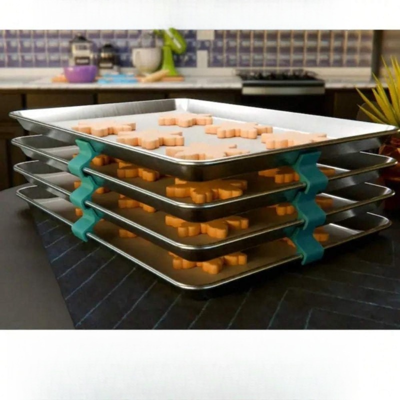Stackable Cookie Sheet Organiz – Kitchen Baking Sheet Organizer Bewertung und Preis