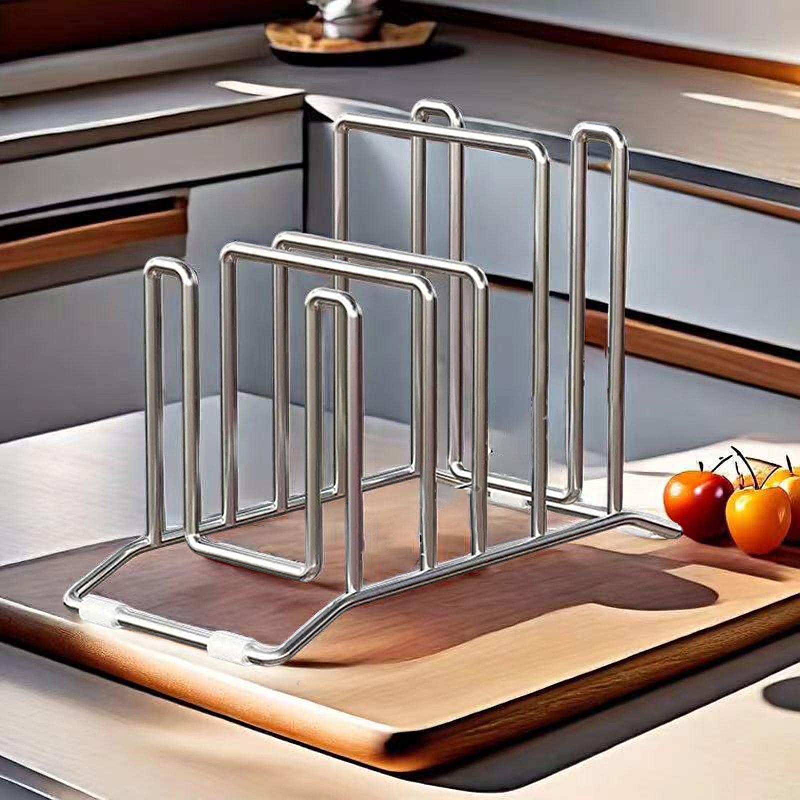 Cutting Board Rack Pots Pan Li – Kitchen Baking Sheet Organizer Bewertung und Preis