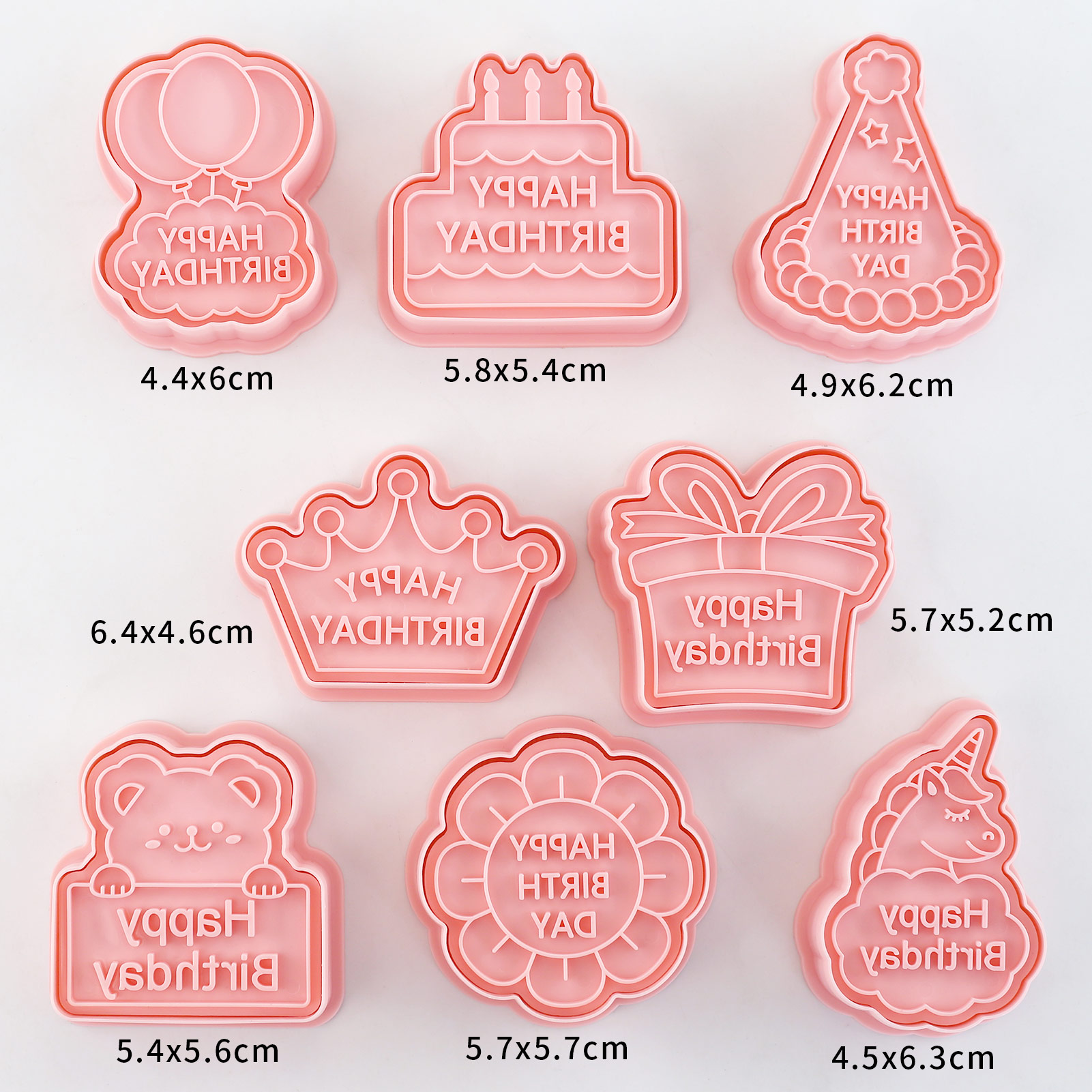 8pcs Happy Birthday Cookie Cut – Baking Kitchen Kids Bewertung und Preis