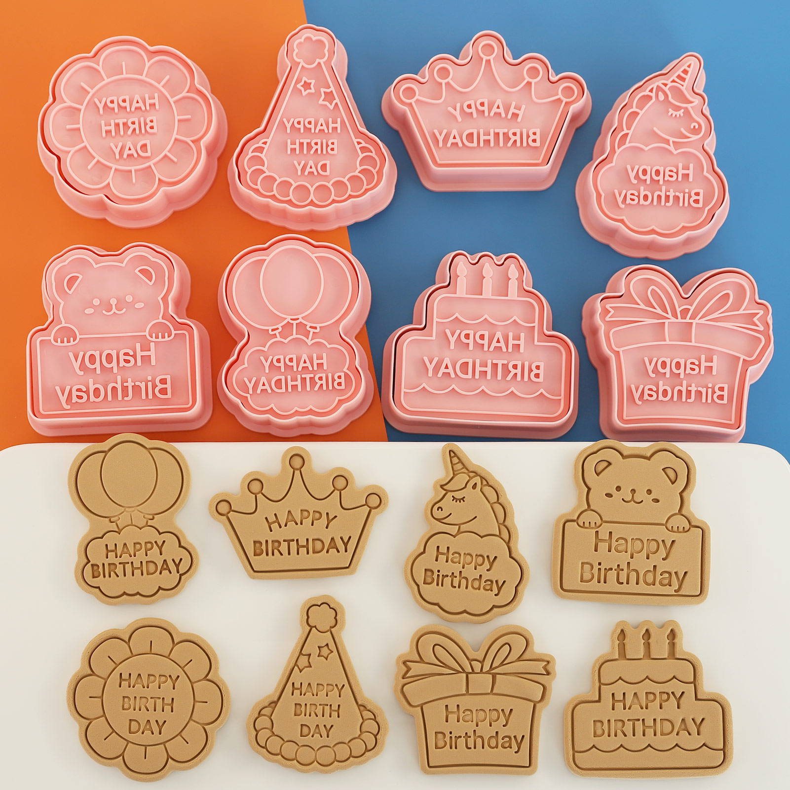 8pcs Happy Birthday Cookie Cut – Baking Kitchen Kids Bewertung und Preis