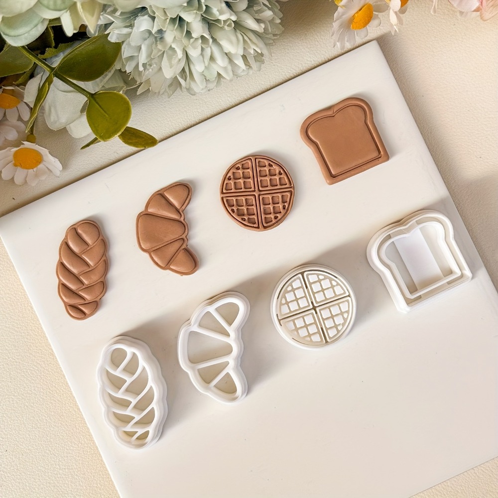 4Pcs Bread Themed Cookie Cutte – Cookie Cutter Set Bewertung und Preis