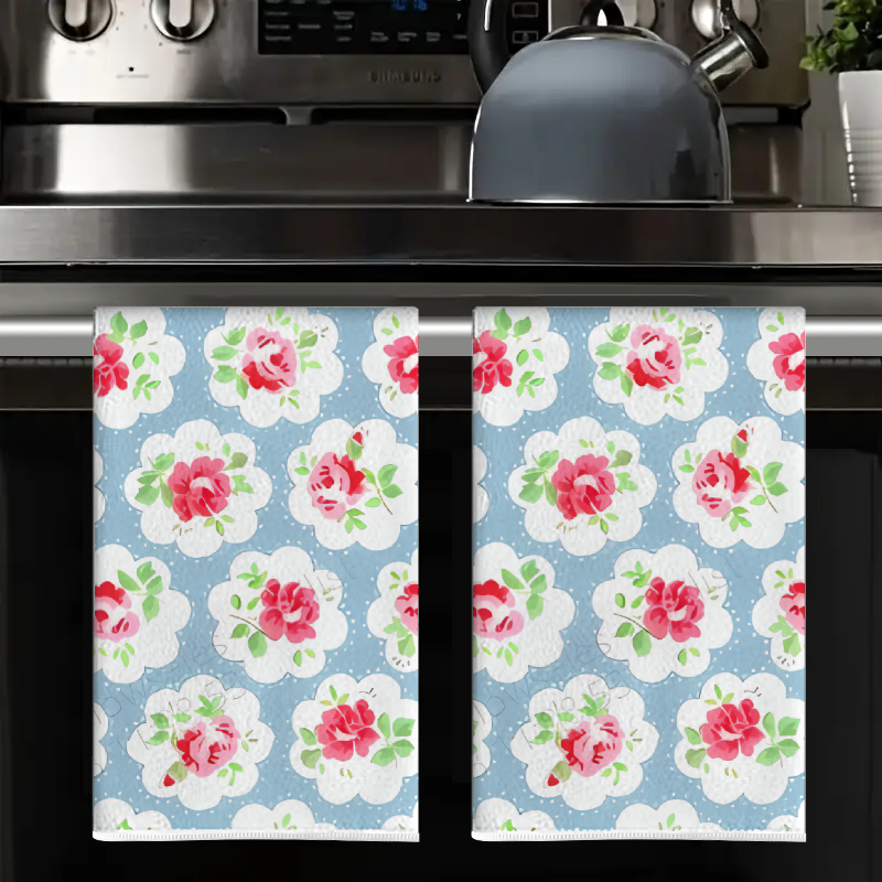 2Pcs, Blue Background with Pin – Kitchen And Baking Life Bewertung und Preis