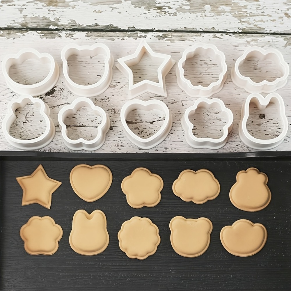 10Pcs Cookie Biscuit  Cutters  – Cookie Cutter Set Bewertung und Preis