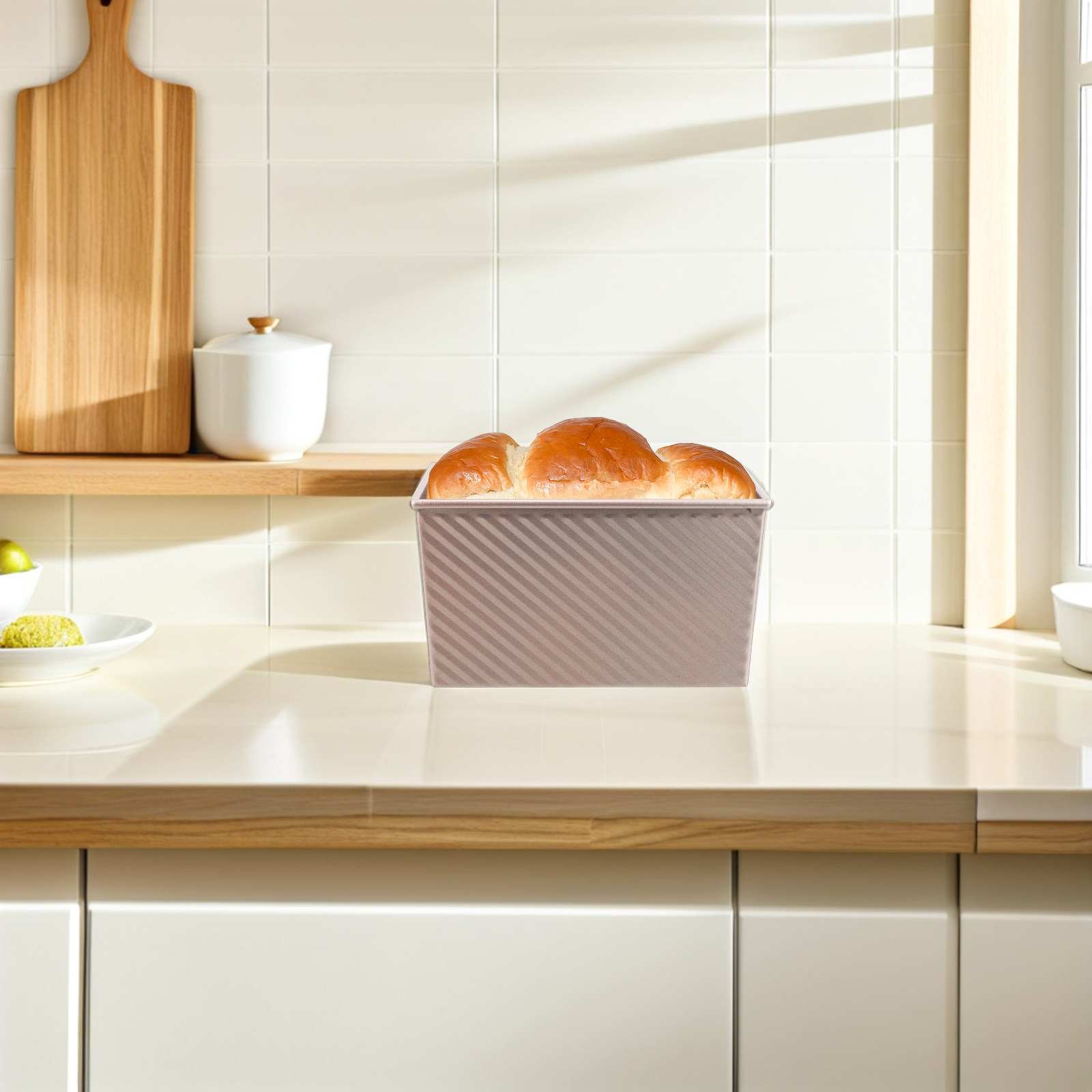 Non-Stick Rectangular Toast Pa – Kitchen Baking Pans Bewertung und Preis
