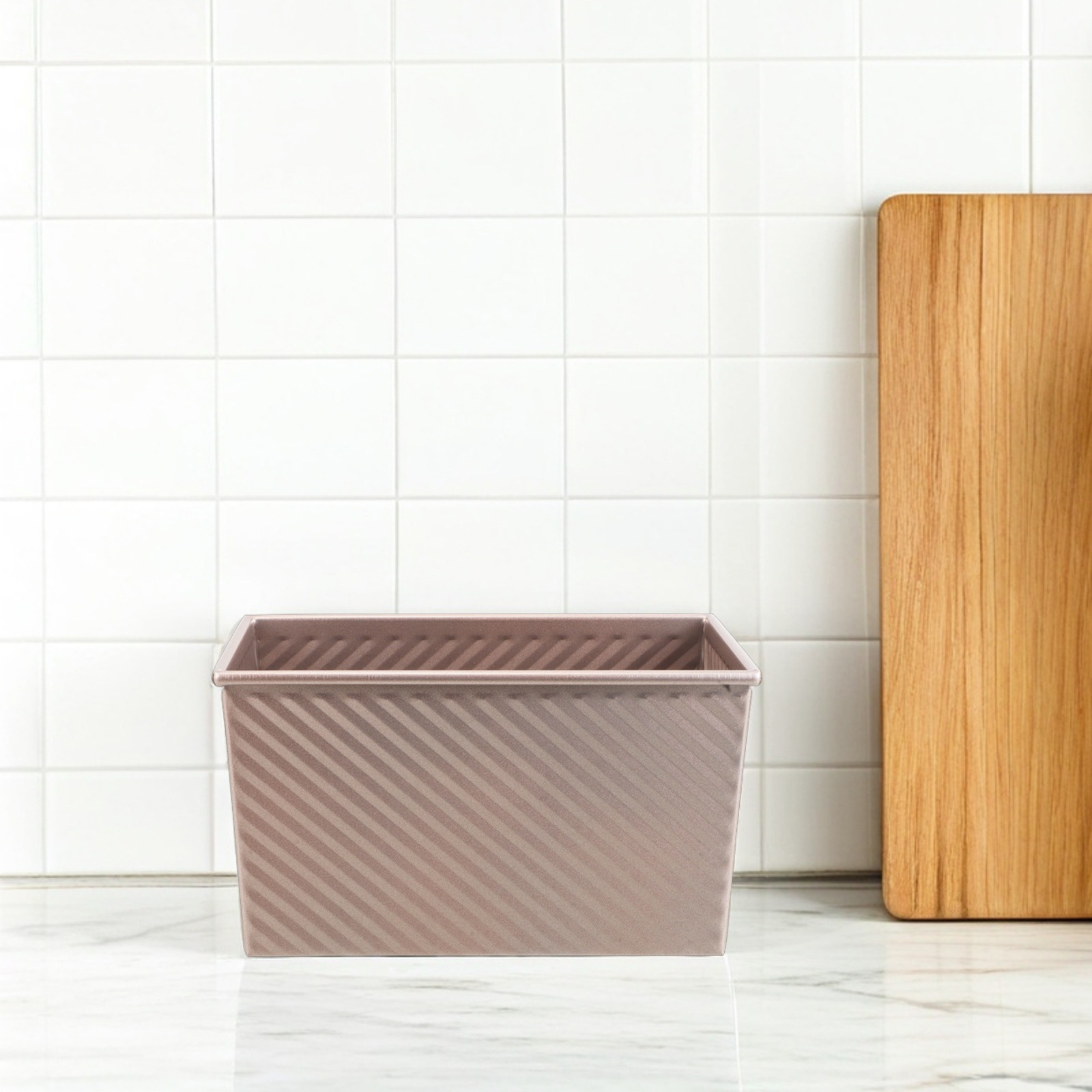 Non-Stick Rectangular Toast Pa – Kitchen Baking Pans Bewertung und Preis