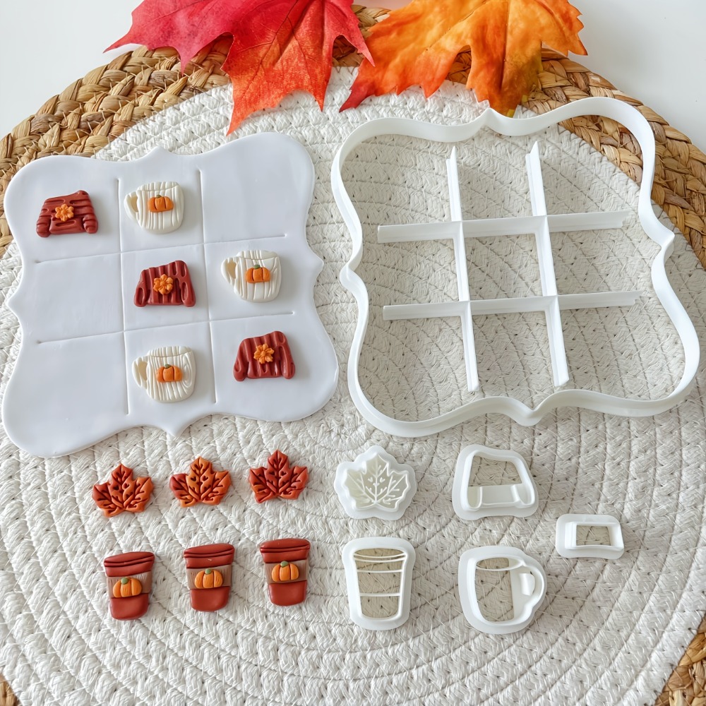 7Pcs Autumn Tic-Tac-Toe Cookie – Cookie Cutter Set Bewertung und Preis