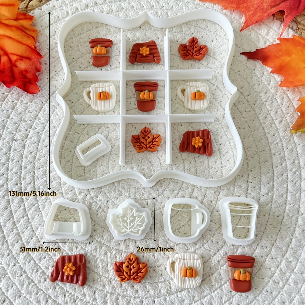 7Pcs Autumn Tic-Tac-Toe Cookie – Cookie Cutter Set Bewertung und Preis