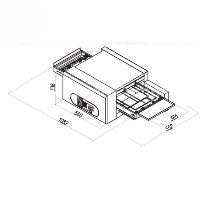 12 20 32 Inch Pizza Conveyor O – Commercial Kitchen Baking Equipment Bewertung und Preis