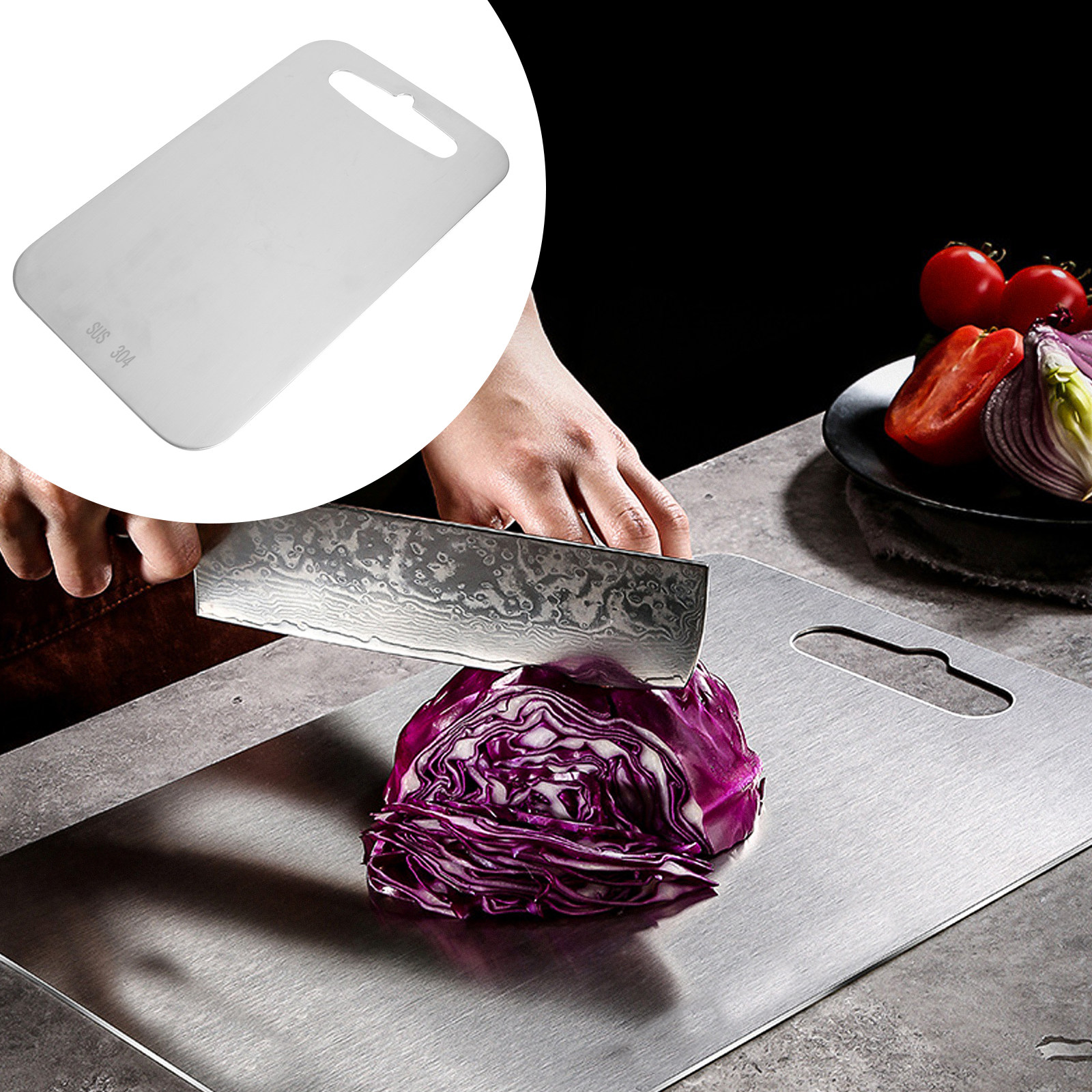 Stainless Steel Cutting Board  – Kitchen Baking Bewertung und Preis