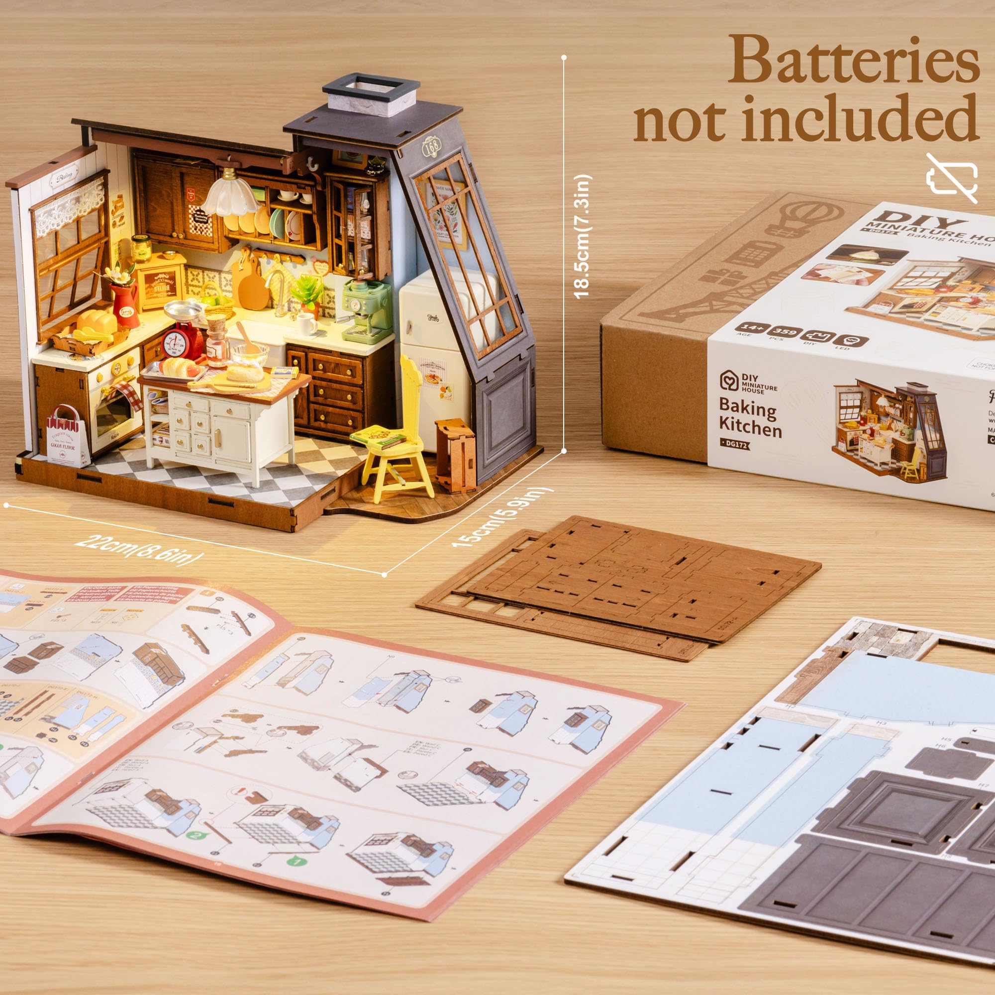 Rolife DIY Miniature House Kit – Baking Kitchen Robotime Bewertung und Preis