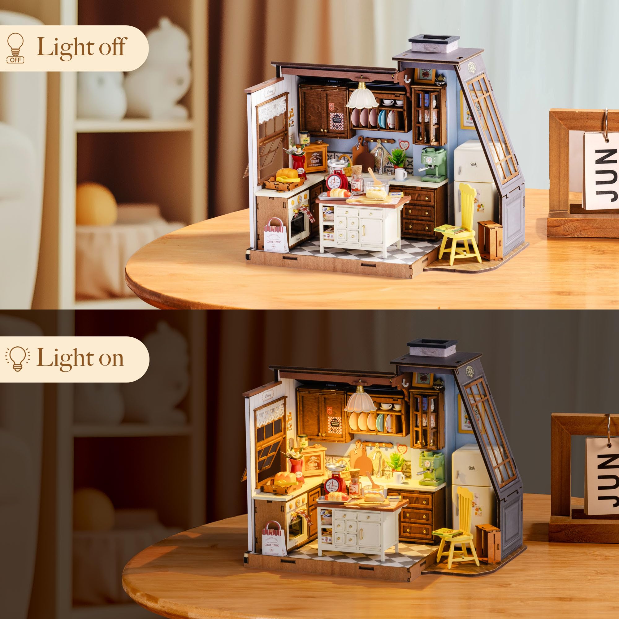 Rolife DIY Miniature House Kit – Baking Kitchen Robotime Bewertung und Preis
