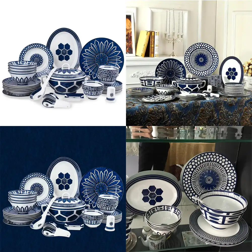 58 Pcs Dinnerware Set Kitchen  – Kitchen Utensils Bewertung und Preis