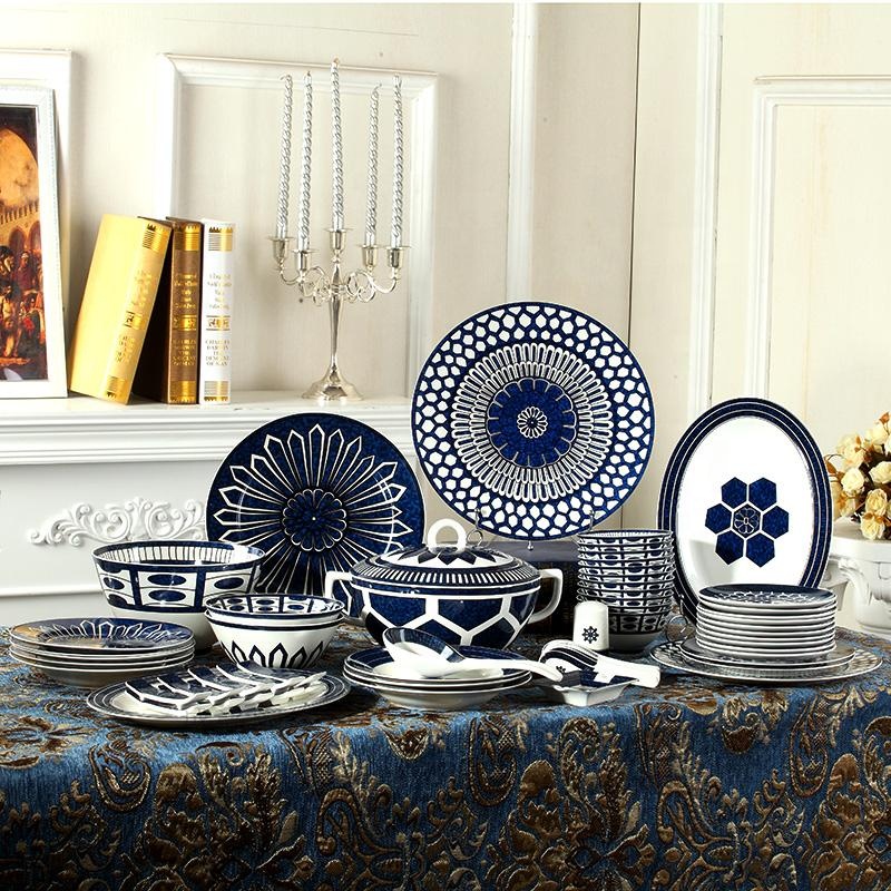 58 Pcs Dinnerware Set Kitchen  – Kitchen Utensils Bewertung und Preis