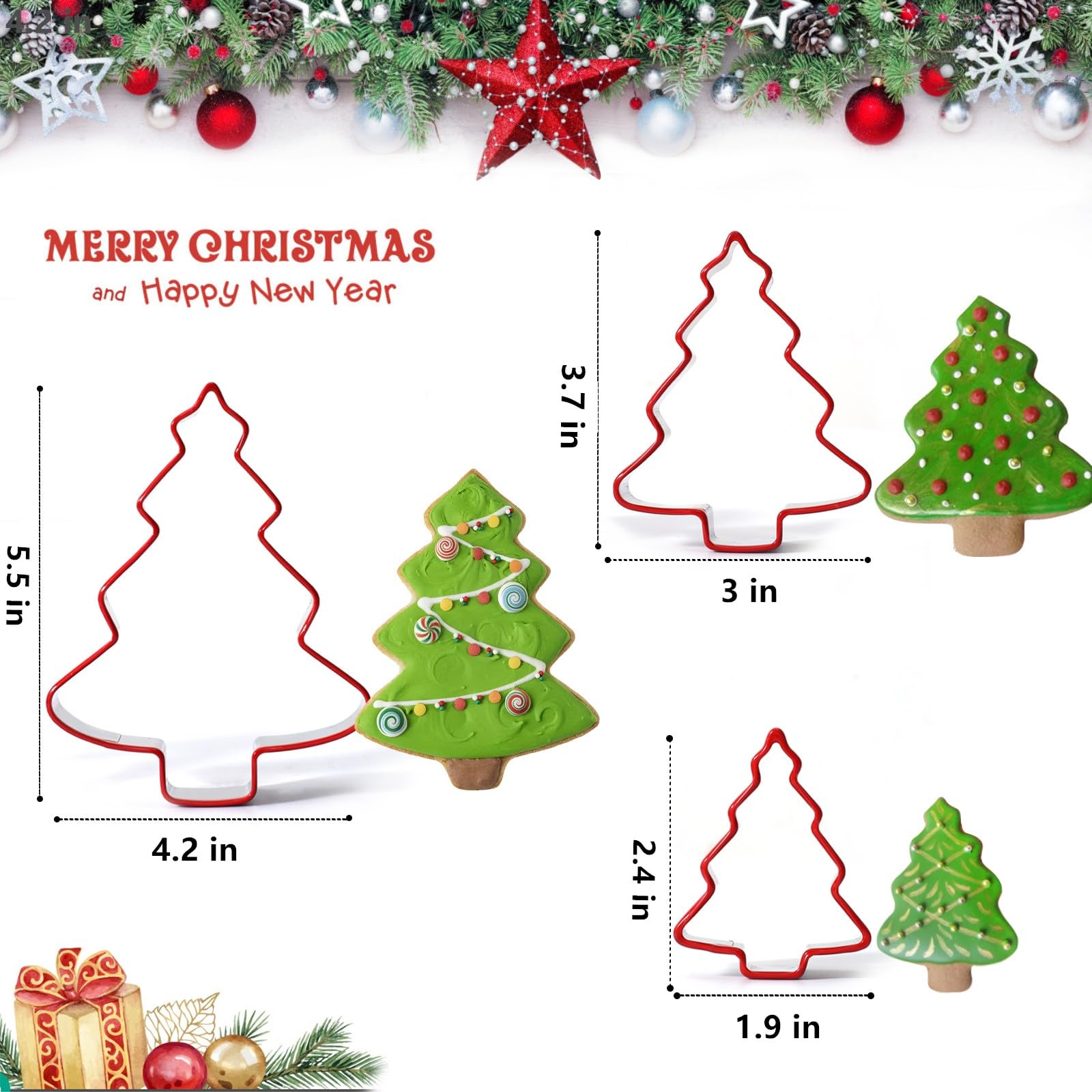 FAIS DU 3pcs Christmas Tree Co – Cookie Cutter Set Bewertung und Preis