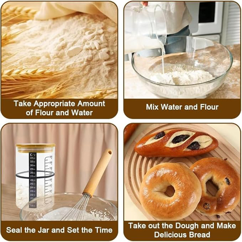Sourdough Starter Jar Kit Sour – Kitchen Baking Soda Bewertung und Preis