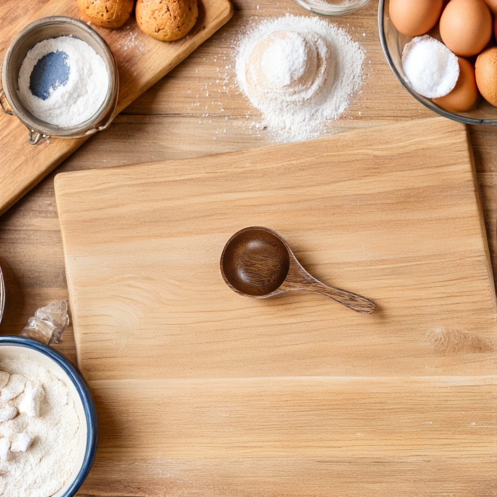 Wooden Measuring Spoon for Cof – Kitchen Baking Soda Bewertung und Preis