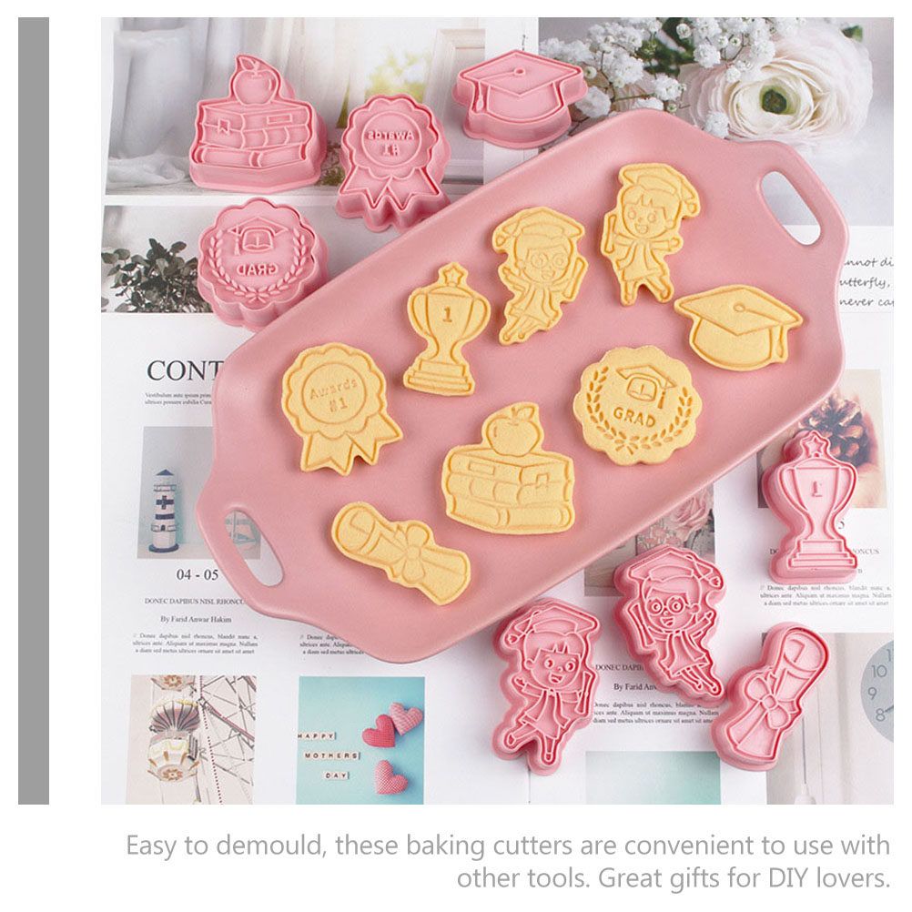 8Pcs Graduation Cookie Cutter  – Cookie Cutter Set Bewertung und Preis