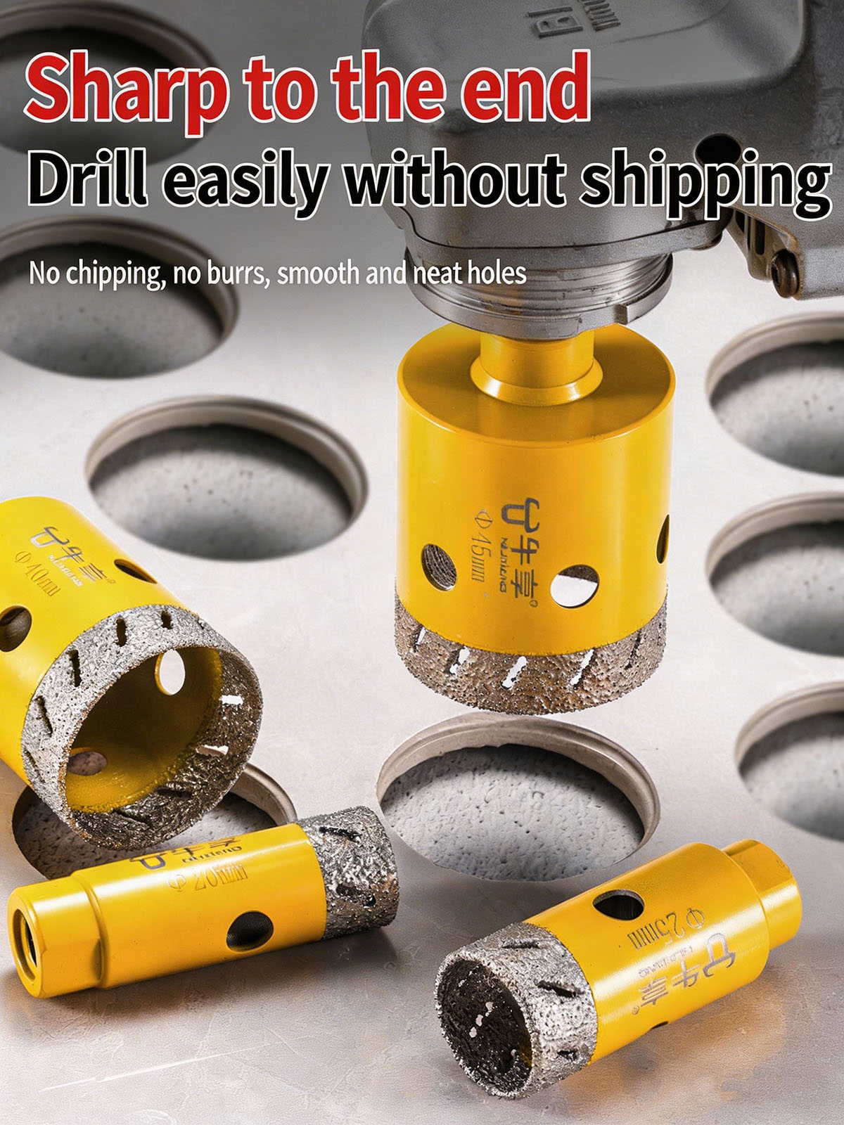 Diamond Drill Bit Angle Grinde – Rolling Pin Marble Bewertung und Preis