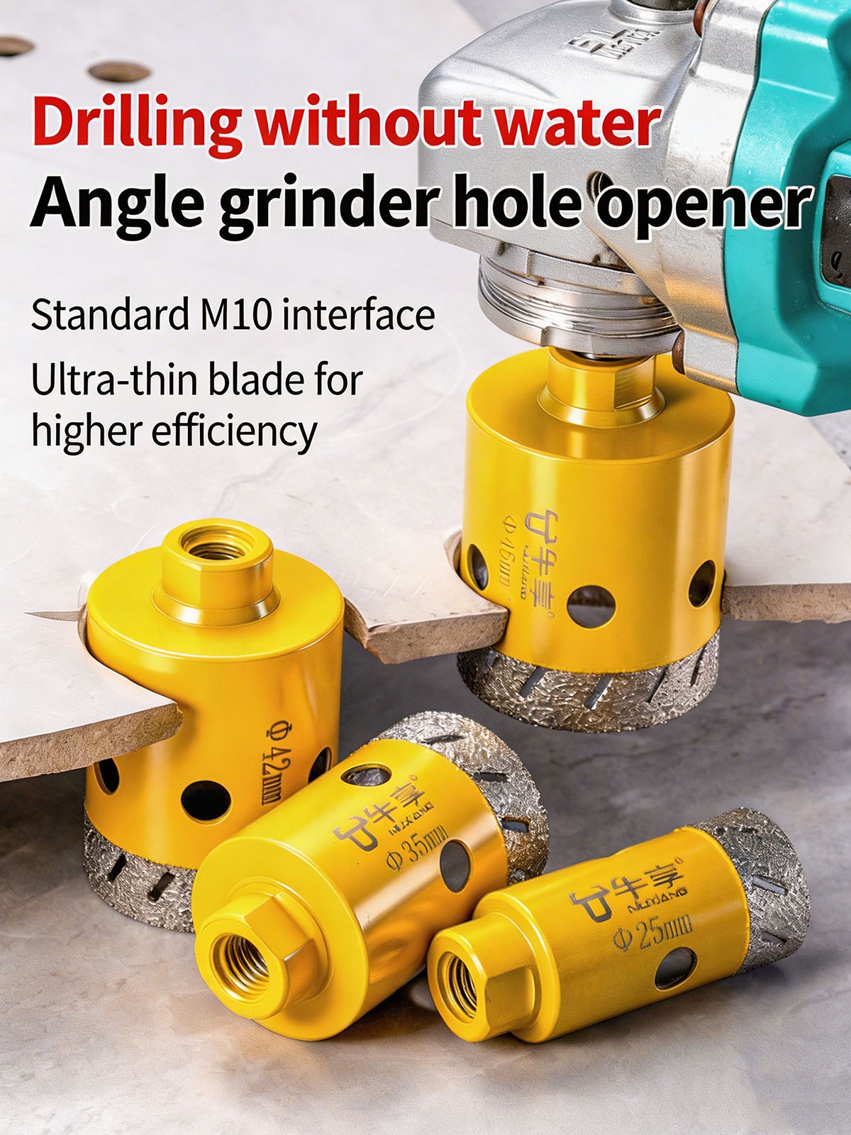 Diamond Drill Bit Angle Grinde – Rolling Pin Marble Bewertung und Preis