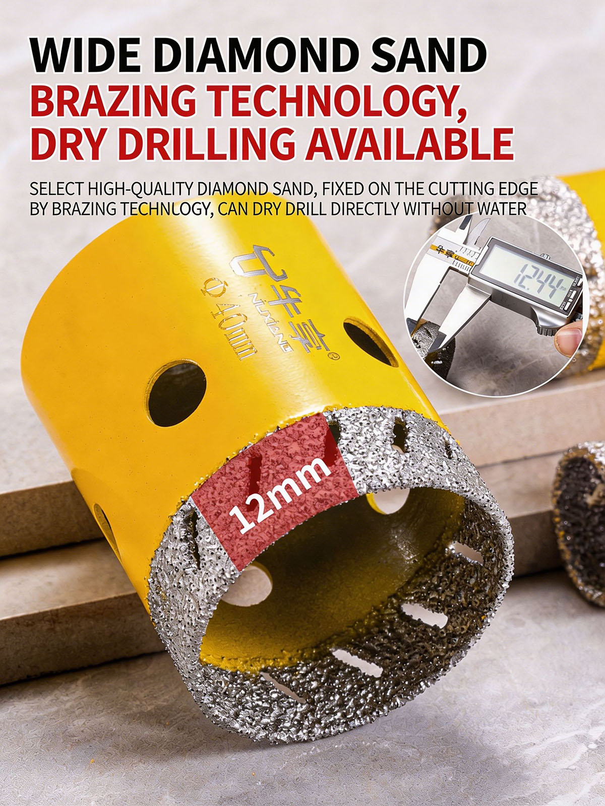 Diamond Drill Bit Angle Grinde – Rolling Pin Marble Bewertung und Preis