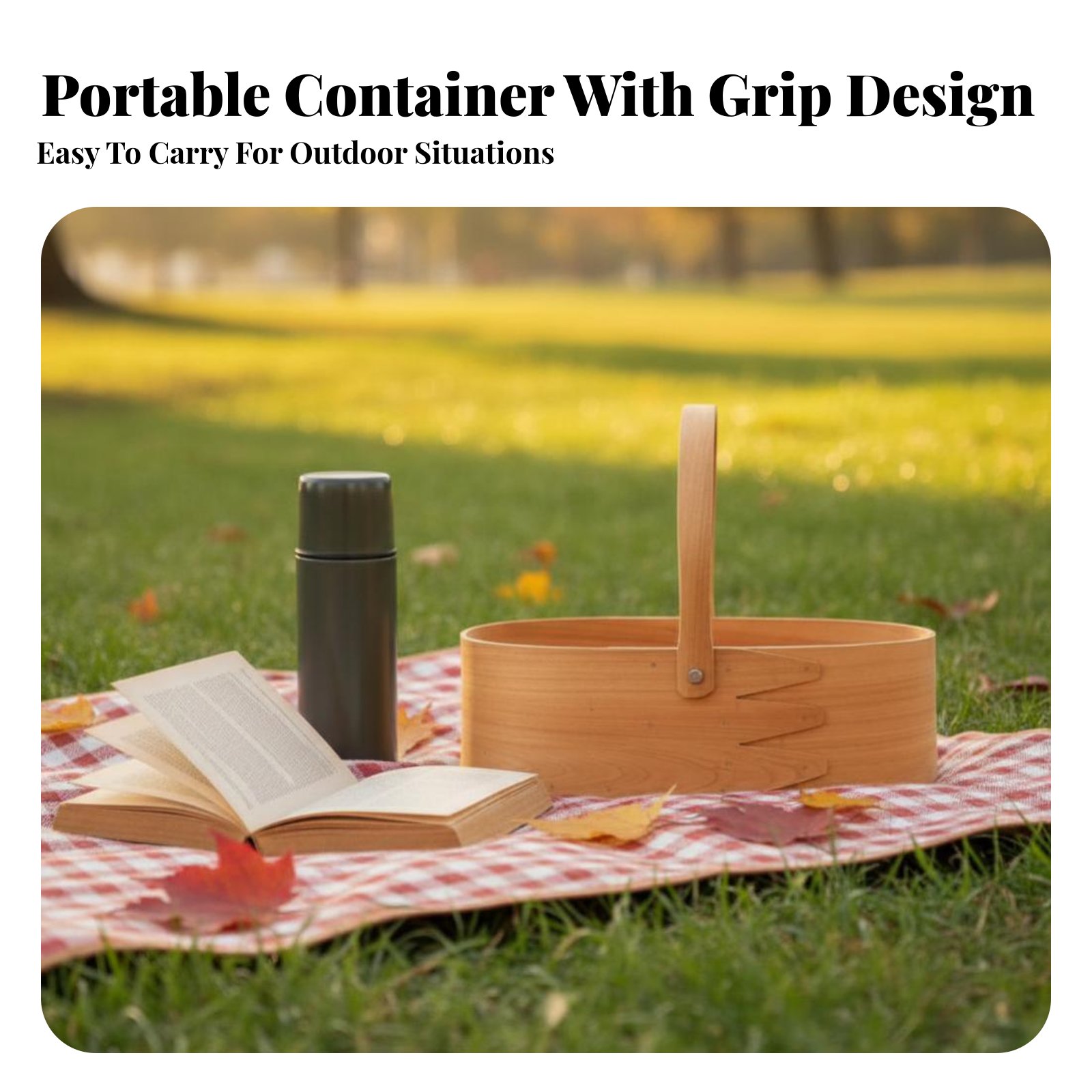 Handled Wood Chip Container Ja – Baking Kitchen Design Bewertung und Preis
